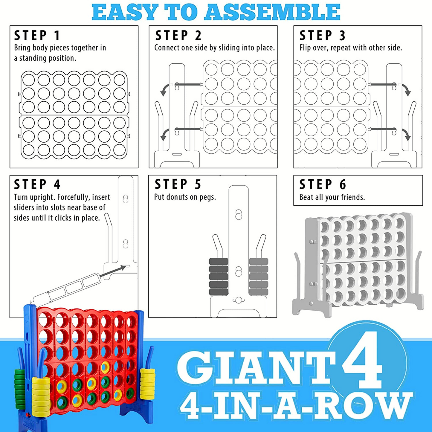 Giant Connect 4 Game