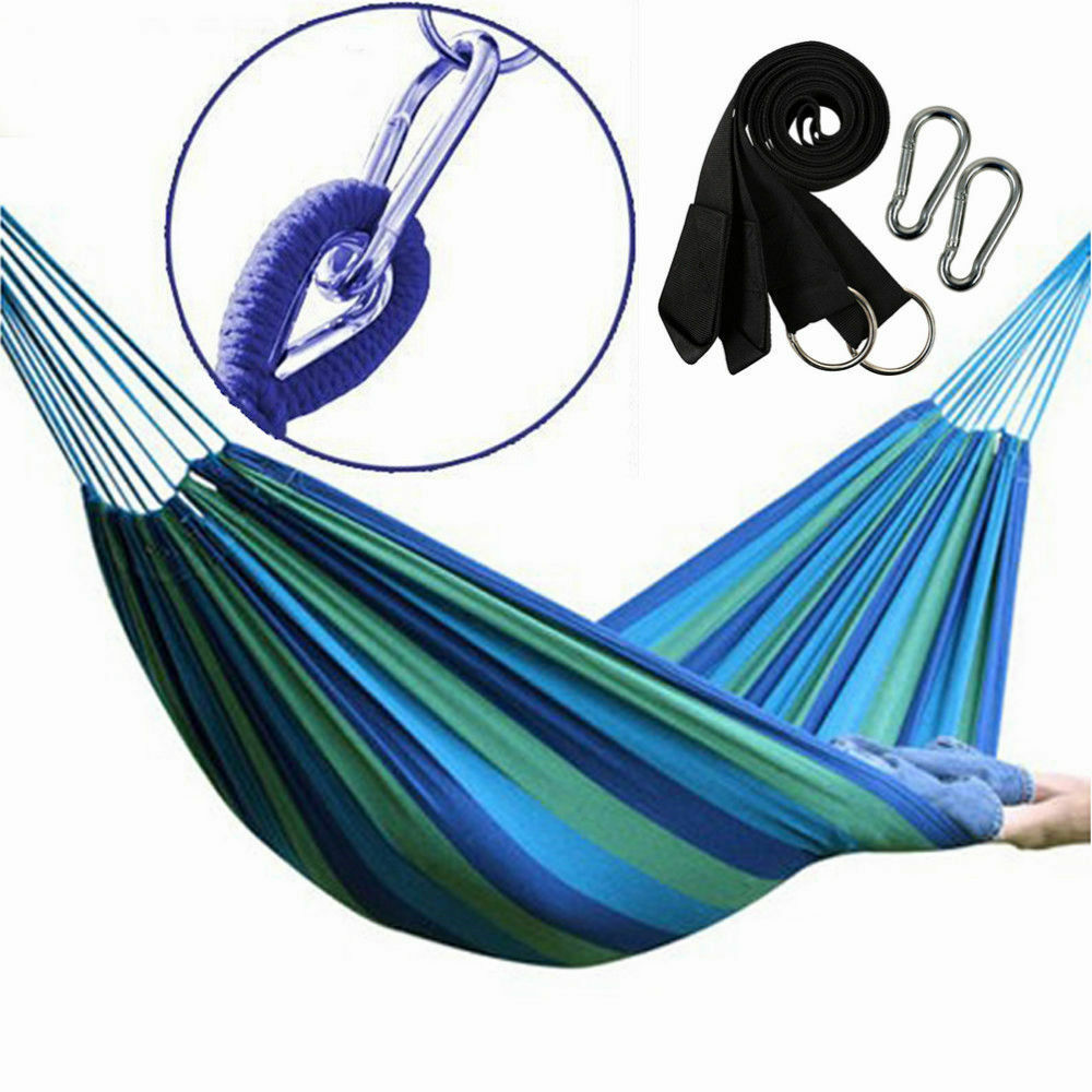 Portable Outdoor Camping Hammock with Carry Bag